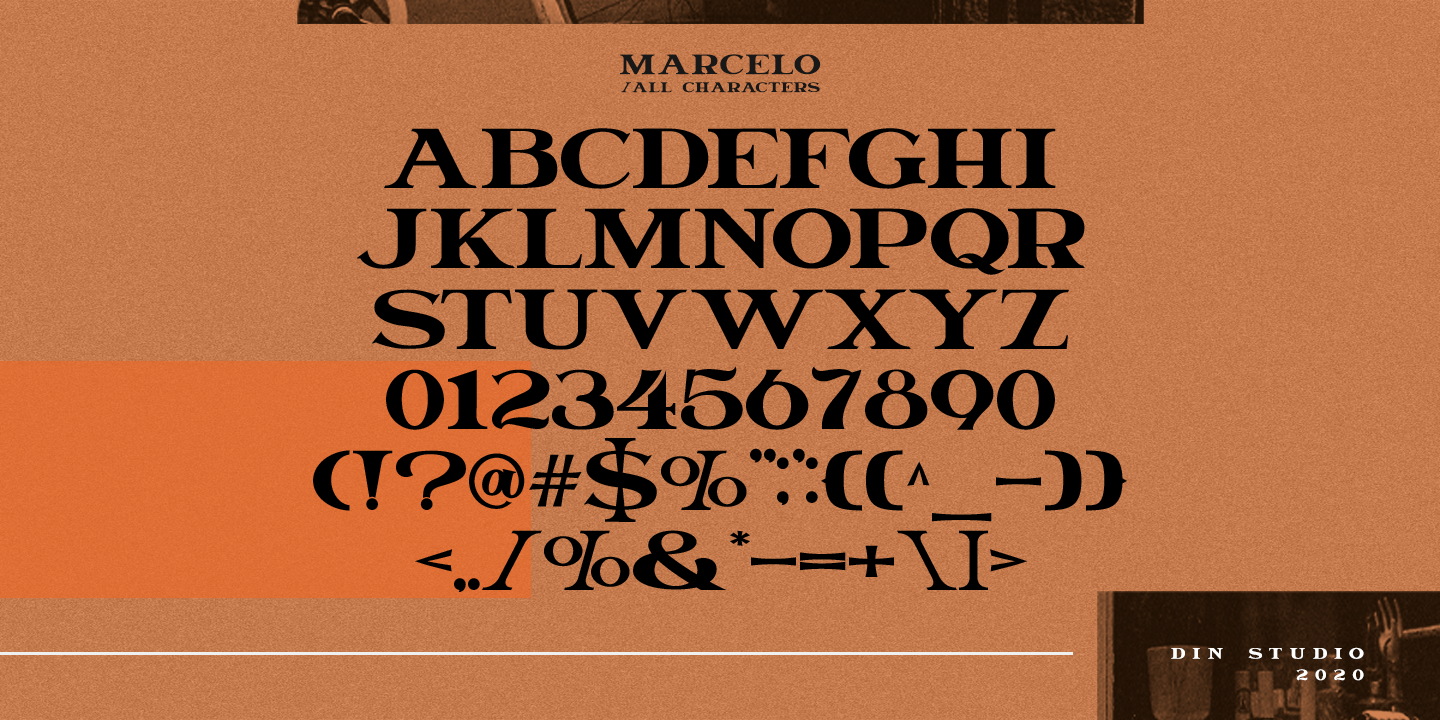 Marcelo Regular Font preview